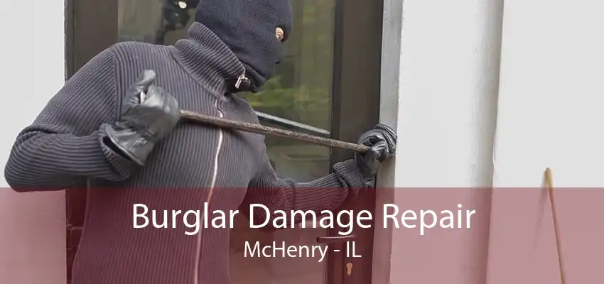 Burglar Damage Repair McHenry - IL